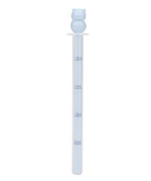 puseky Baby Medicine Dispenser, Portable Liquid Syringe Dropper Feeder with Calibration for Infants, Toddlers and Small Pets