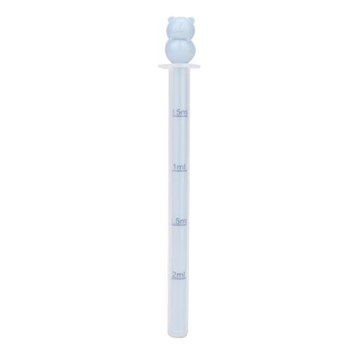 puseky Baby Medicine Dispenser, Portable Liquid Syringe Dropper Feeder with Calibration for Infants, Toddlers and Small Pets