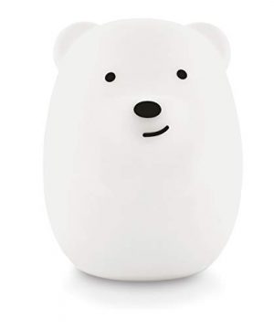 Lumipets Bear Night Light for Kids Cute Silicone LED