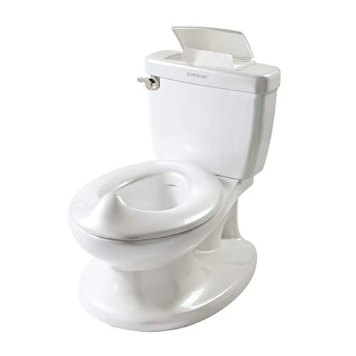 Summer Infant My Size Potty, White – Realistic Potty Training Toilet