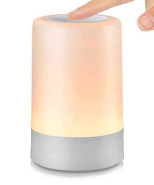 G Keni Nursery Night Light for Babies, LED Bedside Touch Sensor