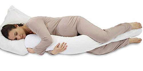 Andel 60" Memory Foam Body Pillow Cushion for Nursing and Pregnancy