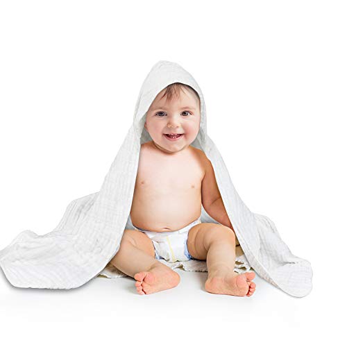Baby Hooded Bath Towel 32x32in Large