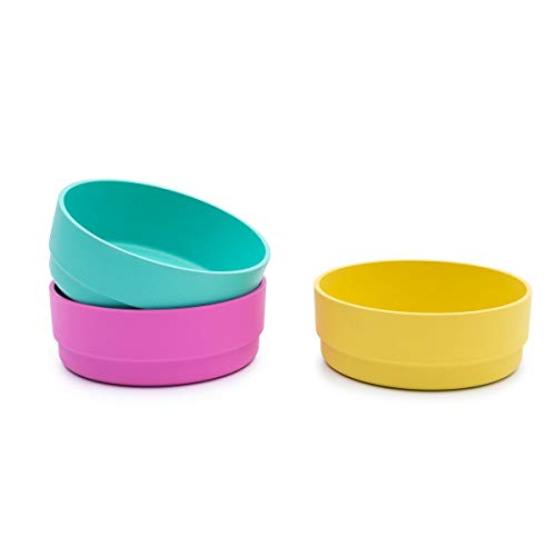 Bobo&Boo Plant-Based Colorful Kids Bowls