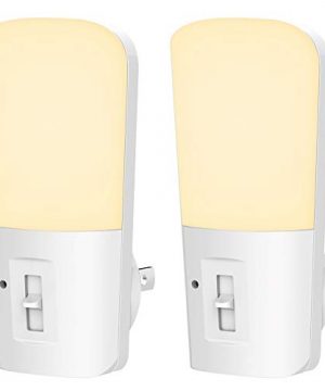 Dimmable LED Night Lights with Dusk to Dawn Sensor