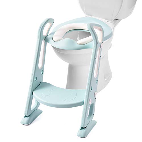 Potty Seat with Step Stool,Viugreum Adjustable Potty Seat