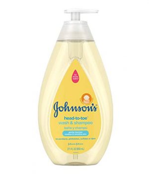 Gentle Baby Wash Shampoo Johnson's Head-To-Toe