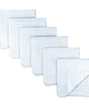 Cotton Hand Washcloths 6 Layers Extra Absorbent and Soft