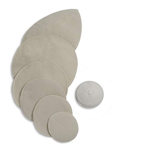 Soothingly Soft Organic Merino Wool Nursing Pads