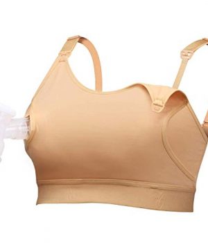 Comfortable Breast Pump Bra with Pads