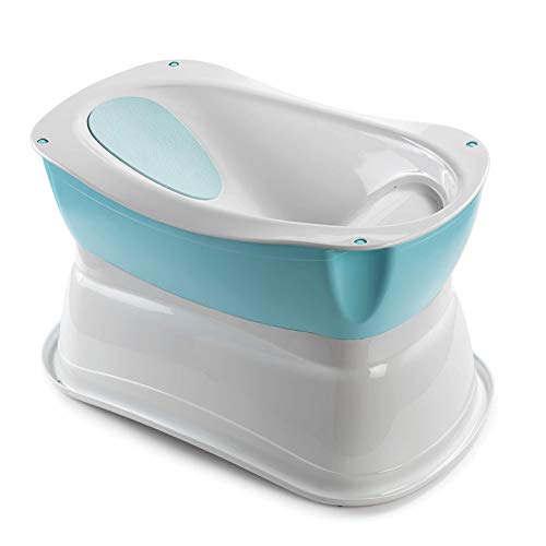 Summer Right Height Bath Tub Include Tubside Seat and Stepstool