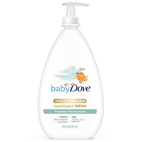 Baby Lotion Baby Dove Face and Body Lotion for Sensitive Skin