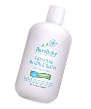 Organic Baby Bubble Bath with Aloe Paraben