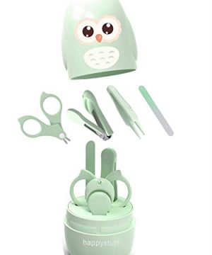 Baby Nail Kit, 4-in-1 Baby Nail Care Set with Cute Case