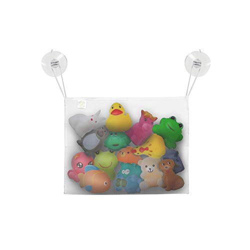 LITTLE BEBE Mesh Bath Toy Organizer with 2 Suction Cups