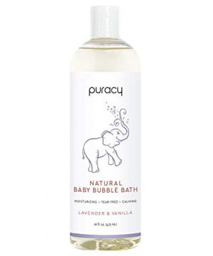 Puracy Natural Baby Bubble Bath, Lavender, Vanilla