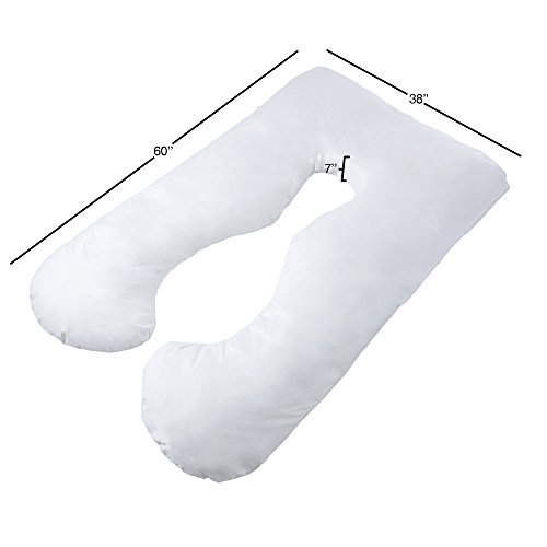 Pregnancy Pillow, Full Body Maternity Pillow with Contoured U-Shape