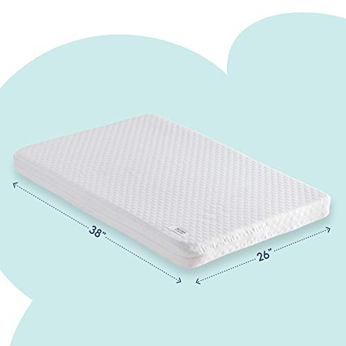 hiccapop Pack and Play Mattress Pad [Dual Sided]