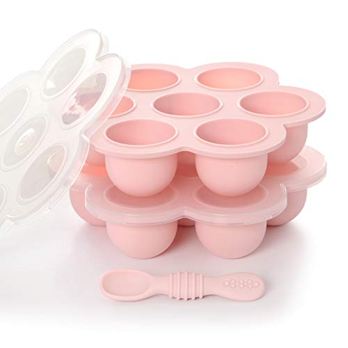 PrimaStella Silicone Baby Food and Snack Storage 2 Pack
