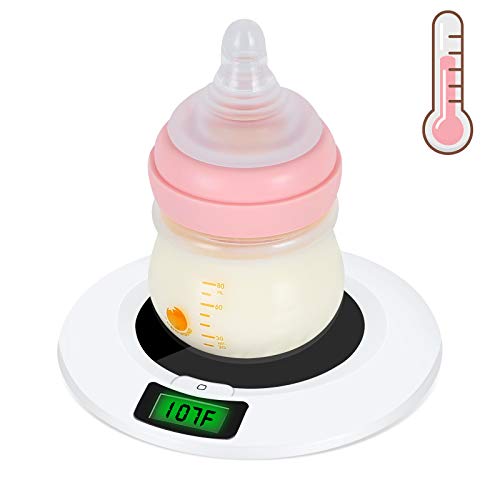 moleath Baby Bottle Thermometerwith Alarm, Measuring Breast Milk