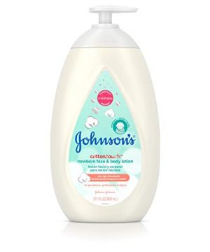 Johnson's CottonTouch Newborn Baby Lotion – Tender Care for Delicate Skin