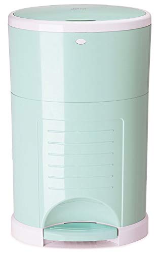 Dekor Plus Hands-Free Diaper Pail | Soft Mint | Easiest to Use
