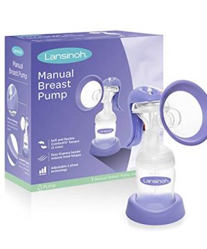 Lansinoh Manual Breast Pump for Breastfeeding