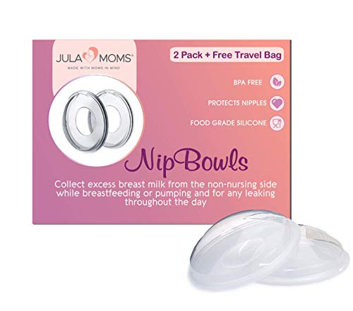 Breast Milk Catcher, Travel Bag Included by JULA MOMS