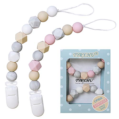 Pacifier Clip Soother Chains for Baby Girls