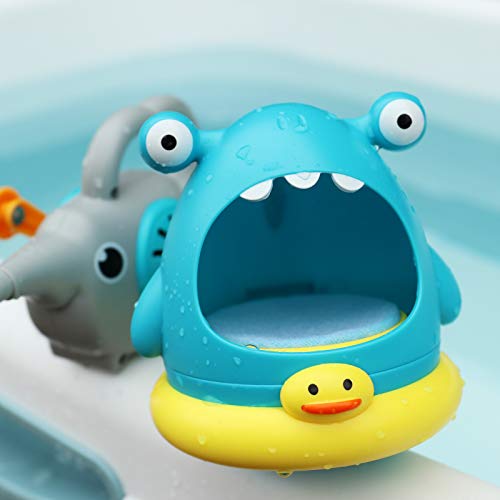 Lightaling Shark Bathtub Bubble Toys: Make Bath Time a Splashing Adventure