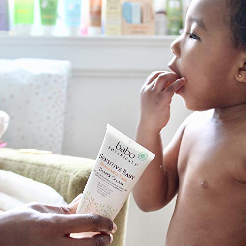Babo Botanicals Sensitive Baby Zinc Diaper Cream With Colloidal Oatmeal