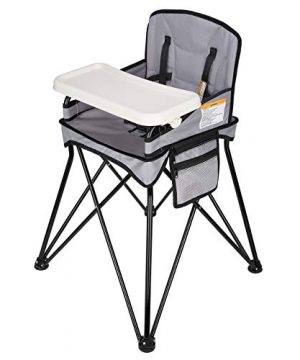 Travel High Chair for Baby Removable Tray and Carry Bag
