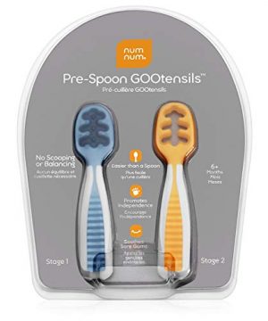 NumNum Pre-Spoon GOOtensils | Baby Spoon Set