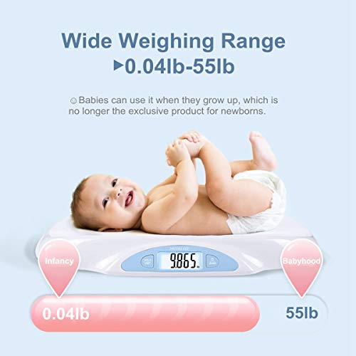 NUTRI FIT Digital Baby Scale Max 25kg/55lb Accurate