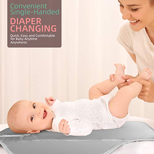 Portable Diaper Changing Pad for Baby, Detachable Travel