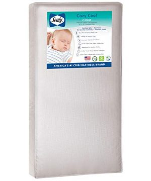 Sealy Baby Cozy Cool Hybrid 2-Stage Waterproof Standard Toddler