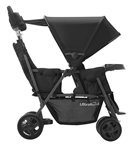 Joovy Caboose Too Ultralight Graphite Stroller, Stand on Tandem