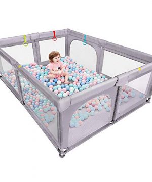 Baby Playpen, Dripex Extra Large Anti-Fall Play Pen