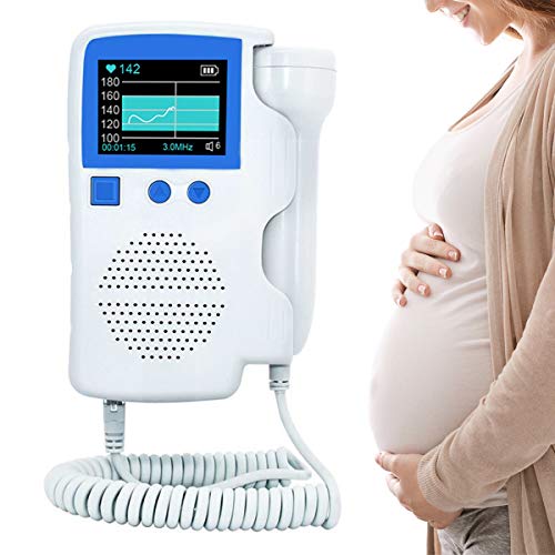 Fetal Doppler, Baby Doppler, Baby Heartbeat Monitor Pregnancy