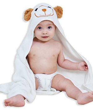Premium Bamboo Baby Bath Towel - Ultra Absorbent