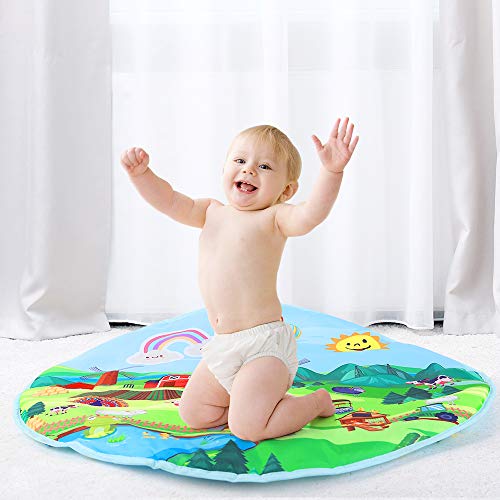 Baby Gym and Infant Play Mat for Newborn