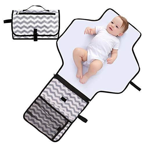 Baby Diaper Changing Pad, Portable Travel Changing Mat Station