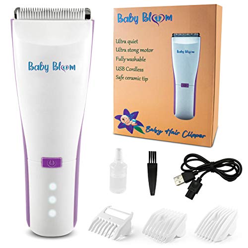 Baby Bloom Baby Hair Clippers, Ultra Quiet