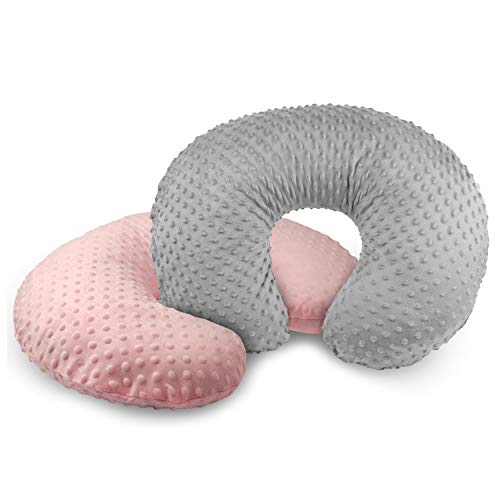 Vextronic Minky Nursing Pillow Cover 2 Pack