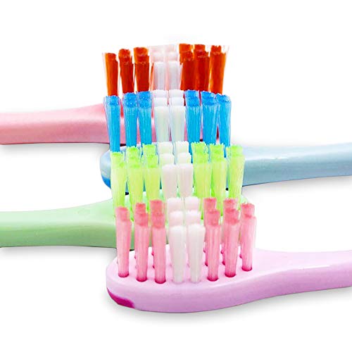 DOMONA Kids Toothbrush - Lion 4 Pack - Soft Bristles