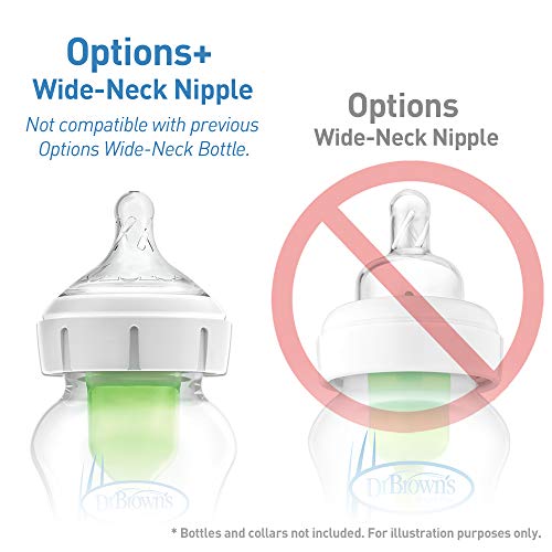 Wide-Neck Baby Bottle Nipple Dr. Brown's