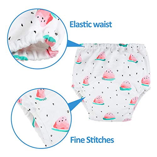 4 Pack Potty Training Pants for Baby and Toddler Girls