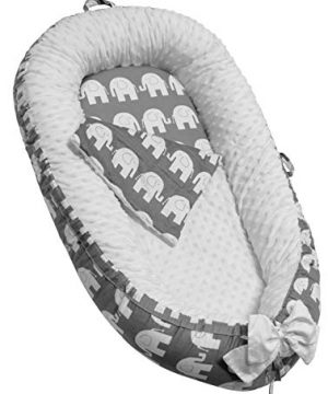 Asunflower Baby Nest Lounger Newborn Bed Insert for Nursery Crib