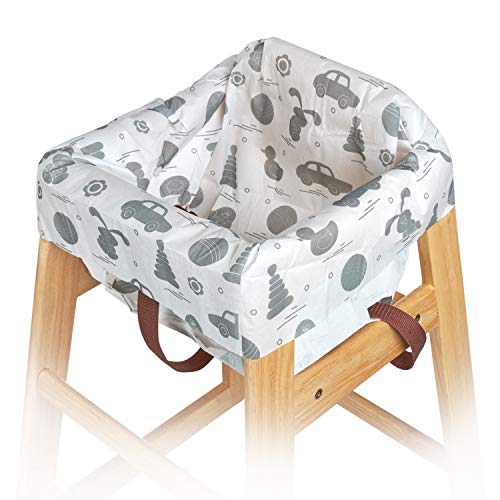 10 Single-Wrapped Durable impervious Restaurant highchair