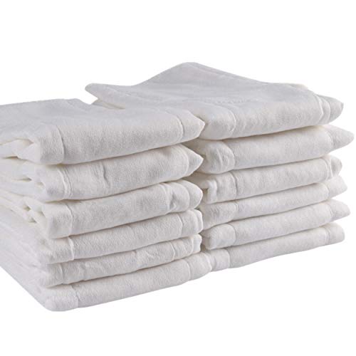 Prefold Cloth Diapers - 100% Unbleached Premium Cotton
